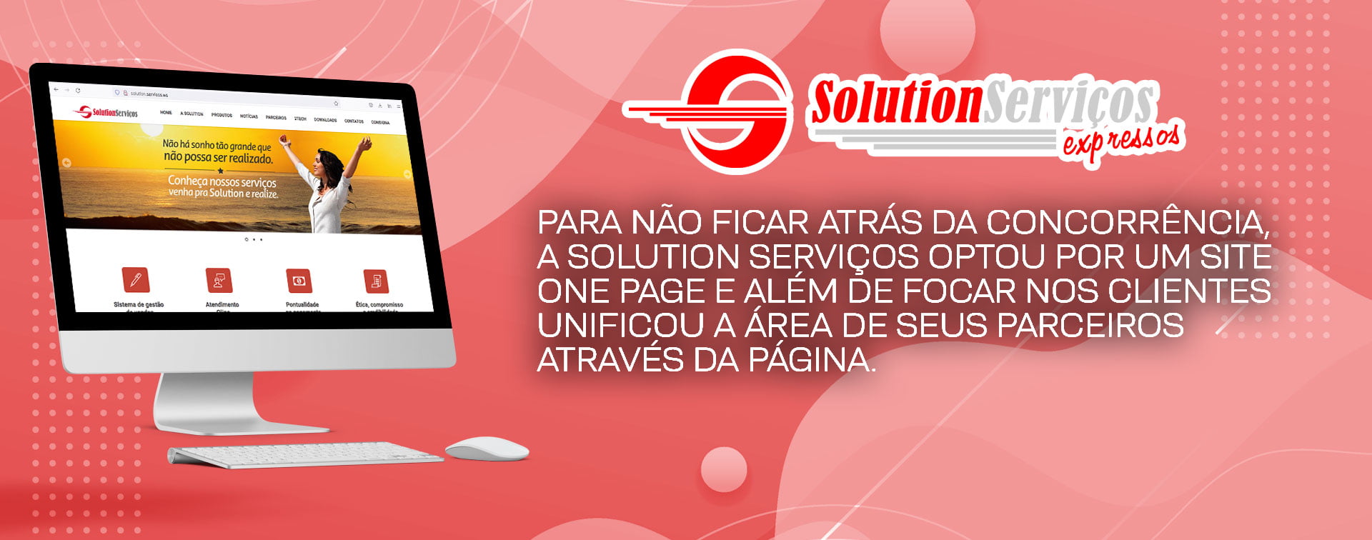 Solution Serviços - Case da Agência Davs de Marketing Digital em Fortaleza